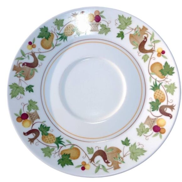 Noritake Japan cup and saucer set. discontinued pattern homecoming 9002 - Picture 5 of 5